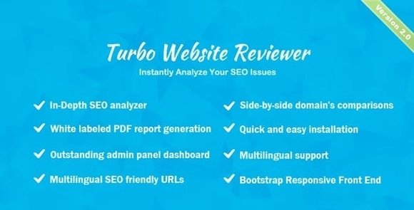 Turbo Website Reviewer In-depth SEO Analysis Tool Nulled Script Free Download