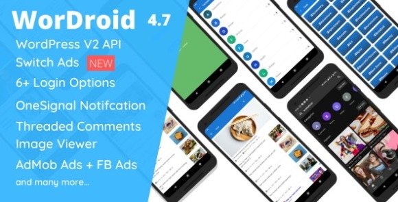 WorDroid Full Native WordPress Blog App for Android Source Code