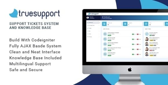 TrueSupport - Support Tickets System & Knowledge Base Nulled
