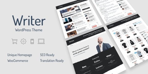 Writer Professional WordPress Theme for Writers MyThemeShop Themes