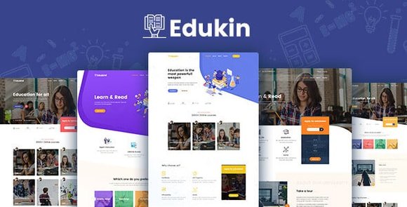 Edukin Education HTML Template Download