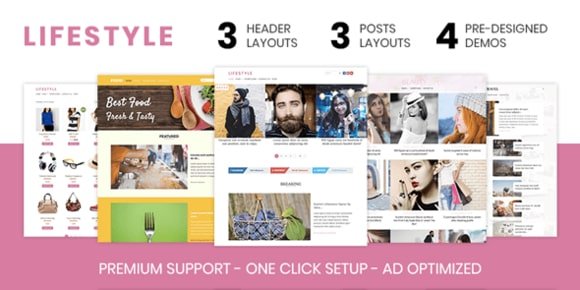 Lifestyle Elegant WordPress Theme MyThemeShop