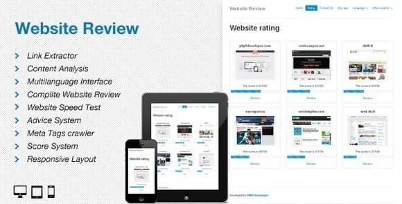 Website Review Codecanyon Nulled Script