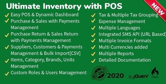 Ultimate Inventory with POS Nulled Download
