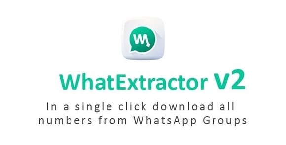 WhatExtractor WhatsApp Contacts Extractor Chrome Extension Script