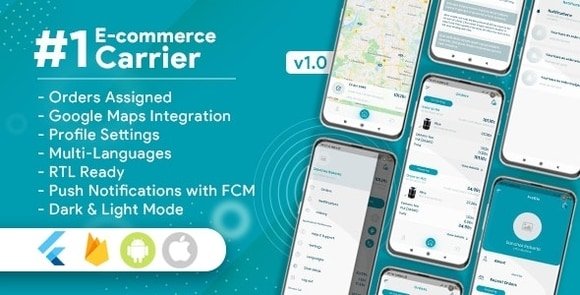 Carrier For E-Commerce Flutter App Source Code