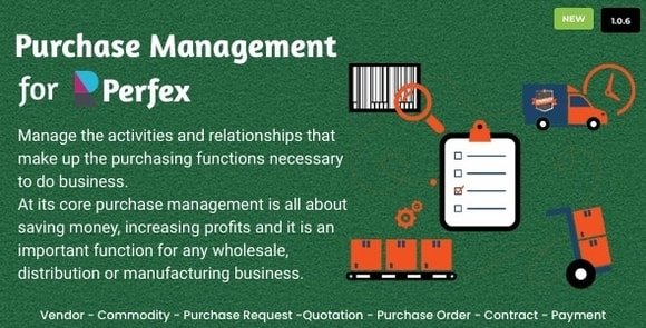 Purchase Management for Perfex CRM Nulled