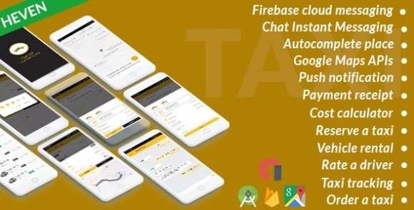 On Demand Taxi and Vehicle Rental Complete Solution App Sourse Code