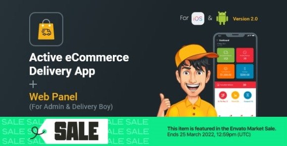 Active eCommerce Delivery Boy Flutter App Source Code