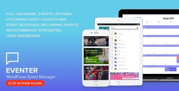 Eventer WordPress Event and Booking Manager Plugin