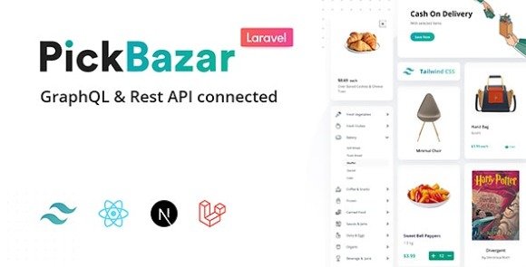 Pickbazar Laravel React Next Ecommerce with Multivendor