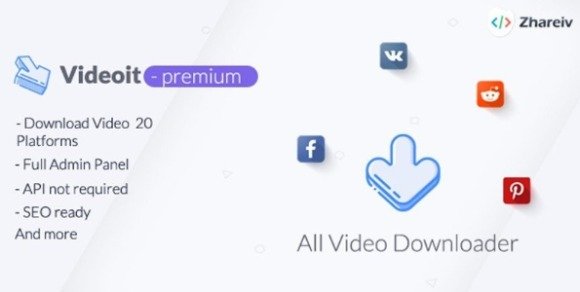 Videoit All Video Downloader PHP Script