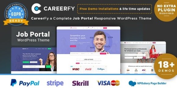 Careerfy Job Board WordPress Theme Nulled