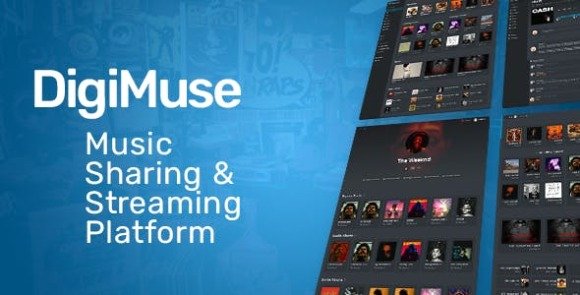 DigiMuse Music Streaming Platform PHP Script
