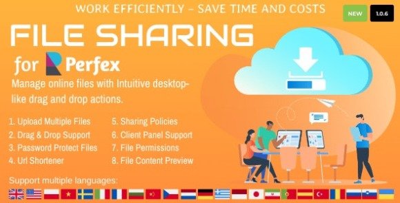 File Sharing for Perfex CRM Addon Nulled