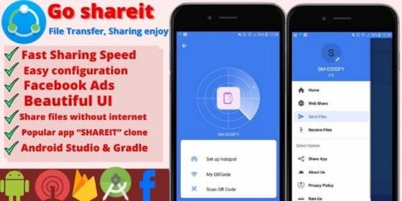 GO Shareit Android Source Code SHAREIT Clone Application