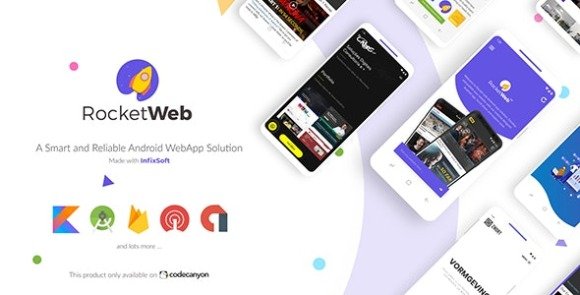 RocketWeb Configurable Android WebView App Template Source