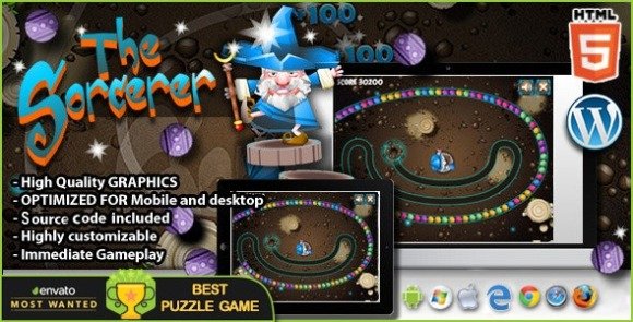 The Sorcerer HTML5 Puzzle Game Download