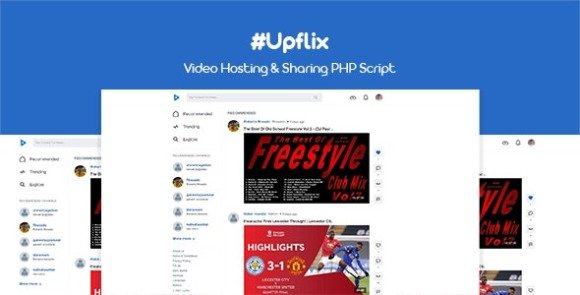 Upflix Video Hosting and Sharing PHP Script Nulled