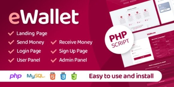 eWallet PHP Script Nulled