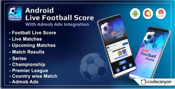 Android Football Live Score App Source Code