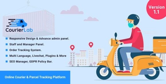 CourierLab Online Courier and Parcel Tracking Platform Nulled Script