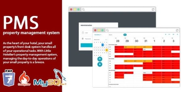 PMS Front Desk Room Management PHP Script