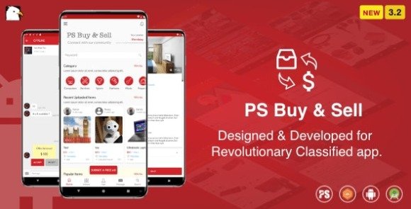 PS BuySell Olx Mercari Offerup Carousell Buy Sell Clone Classified App Source Code