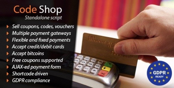 Code Shop Standalone PHP Script