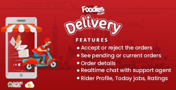 Foodies Android Delivery Boy Mobile App Source