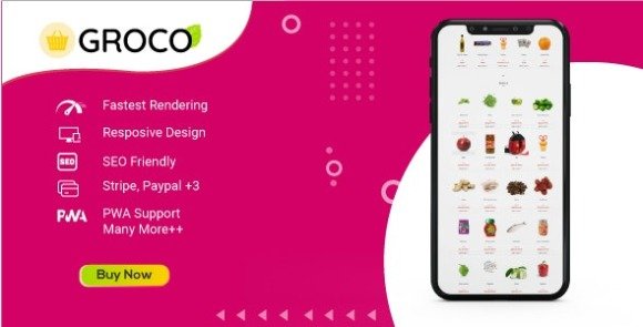 Groco Vue Laravel Ecommerce System Nulled Script
