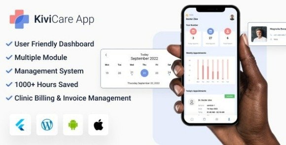 KiviCare Flutter App Clinic and Patient Management System