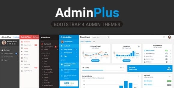 AdminPlus Premium Bootstrap Admin Dashboard HTML Template