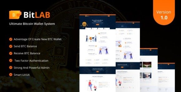 BitLab Ultimate Bitcoin Wallet System Nulled Script