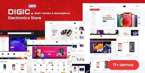 Digic Electronics Store WooCommerce Theme Download