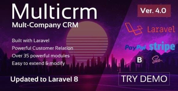 Multicrm Multipurpose Laravel CRM Nulled Script