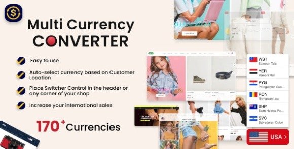 MyShopKit Multi Currency Converter WooCommerce Plugin