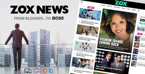 Zox News Professional WordPress News and Magazine Theme