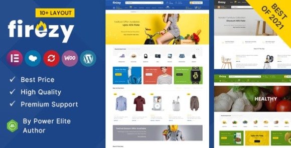 firezy Multipurpose WooCommerce Theme Download