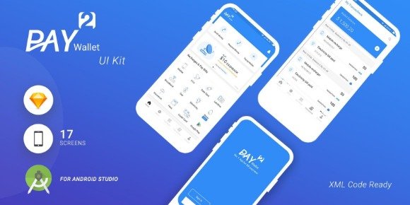 Pay2Wallet Android Studio UI Kit App Source