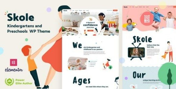 Skole Kindergarten WordPress Theme Download