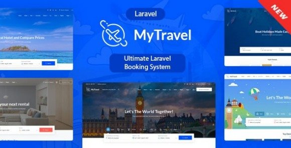 MyTravel Ultimate Laravel Booking System PHP Script