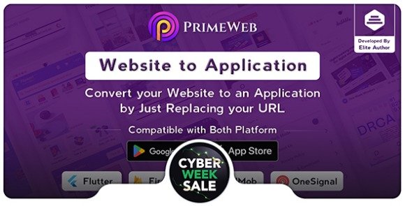 Prime Web Convert Website to a Flutter App Web View