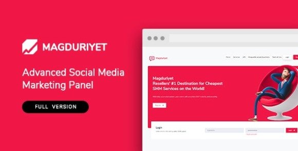 Magduriyet Advanced SMM Panel Script Nulled