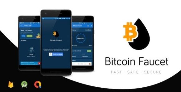 Bitcoin Faucet Full Android Application Source Code