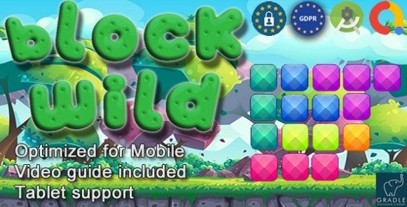 Block Puzzle Wild Admob GDPR Android Studio Source Code