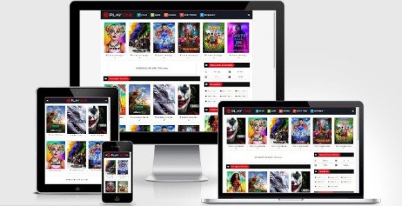 Play Cine Blogger Template Download