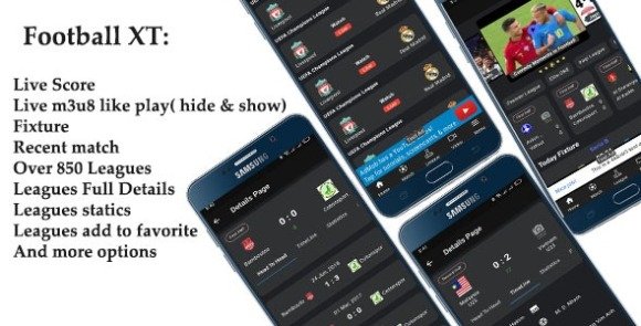 Football XT Football Live Score Fixture Leagues Live TV App Source Source