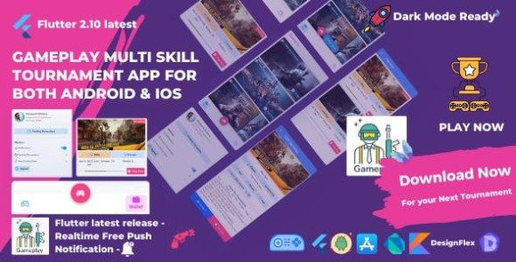 Gameplay Multi Skill Tournament App for Android and IOS Flutter 3 App Source