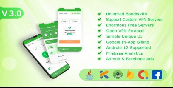 Liberty VPN Free and Unlimited VPN Service App Source (1)